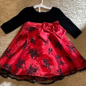 Blueberi Boulevard Girl Christmas Dress sz 24 mo